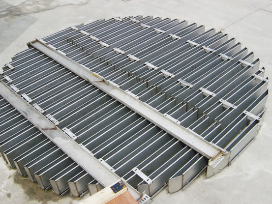 高性能槽式液體分布器(規(guī)整填料用)